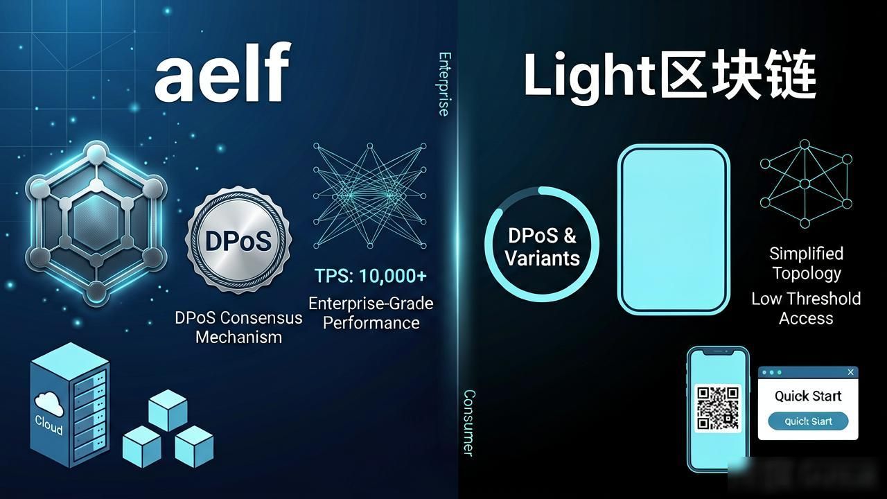 aelf与Light区块链区别_多链并行架构与轻量级节点方案_aelf light区块链区别